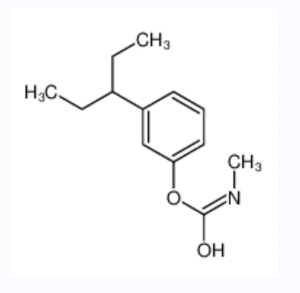 3-(1-乙基丙基)苯基甲基氨基甲酸酯；672-04-8