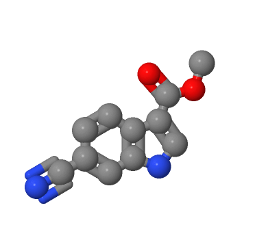 1357147-38-6；6-氰基-1H-1-吲哚-3-羧酸甲酯
