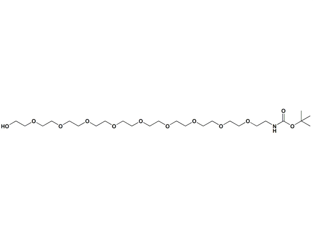 叔丁氧羰基-PEG10-羟基