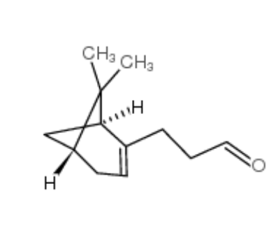 6,6-二甲基二环[3.3.1]庚-2-烯-2-丙醛；33885-51-7