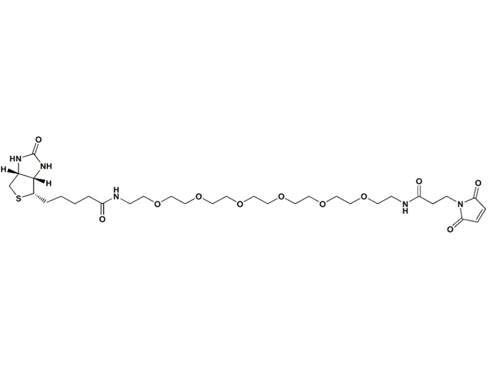 生物素-PEG6-酰胺-马来酰亚胺