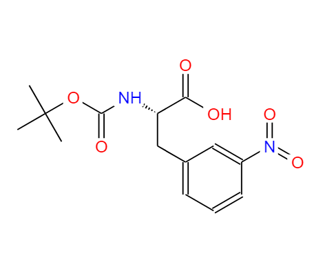 131980-29-5;N-叔丁氧羰基-L-3-硝基苯丙氨酸