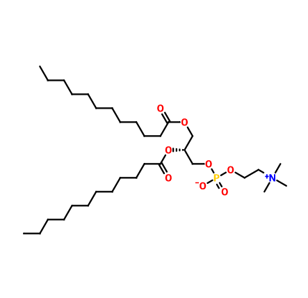 1,2-二月桂酰-sn-甘油-3-磷酸胆碱
