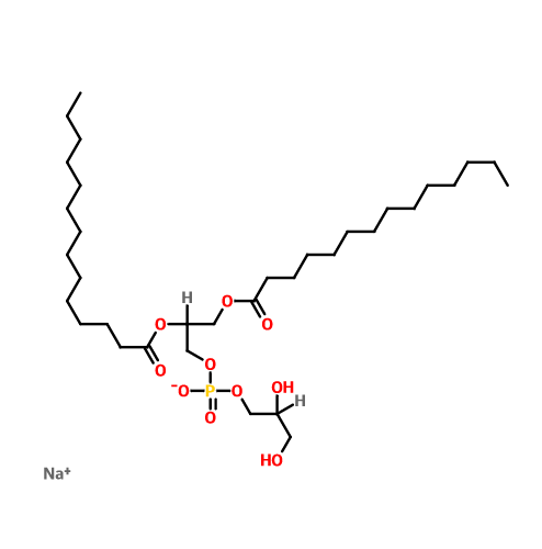 1,2-二肉豆蔻酰-sn-甘油基-3-磷酸-rac-(1-甘油)钠盐