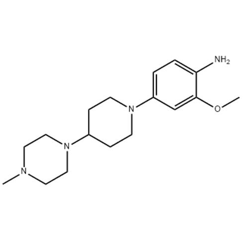 2-甲氧基-4-[4-(4-甲基-1-哌嗪基)-1-哌嗪基]-盐酸苯胺
