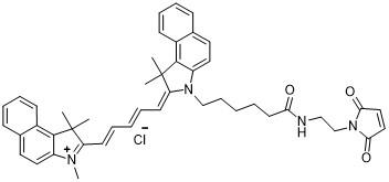 Cy5.5-马来酰亚胺,Cyanine5.5 maleimide,1593644-50-8
