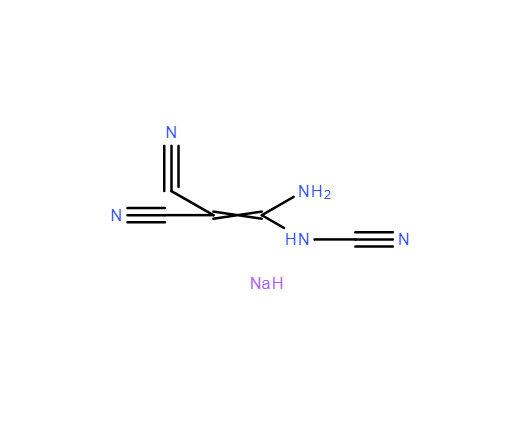 氰乙烯钠盐	1-氨基-1-氰氨基-2,2-二