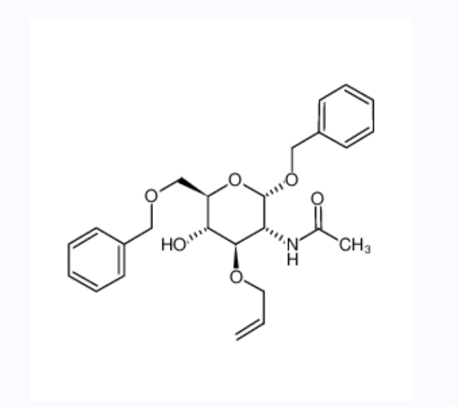 苄基2-乙酰氨基-3-O-烯丙基-6-O-苄基-2-脱氧-Α-D-吡喃葡萄糖苷