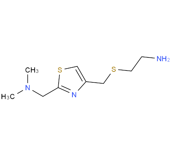 2-(二甲氨基甲基)-4-(2-氨乙基硫甲基)噻唑