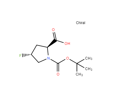 (2R,4S)-N-BOC-4-氟-D-脯氨酸