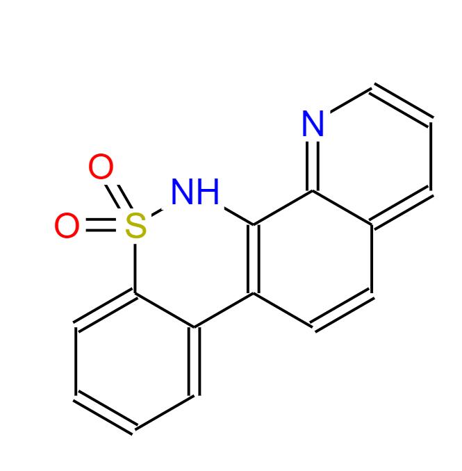 5H-benzo[5,6][1,2]thiazino[4,3-h]quinoline 6,6-dioxide