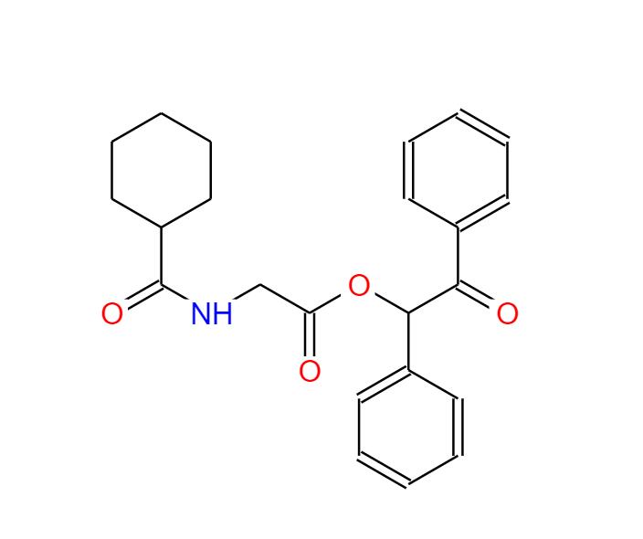 Glycine, N-(cyclohexylcarbonyl)-, 2-oxo-1,2-diphenylethyl ester