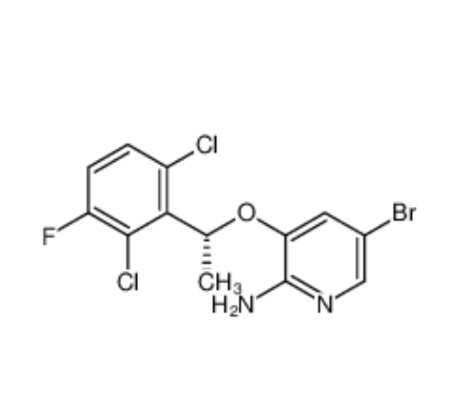 [5-溴-3-[(1R)-(2,6-二氯-3-氟苯基)乙氧基]吡啶-2-基]胺