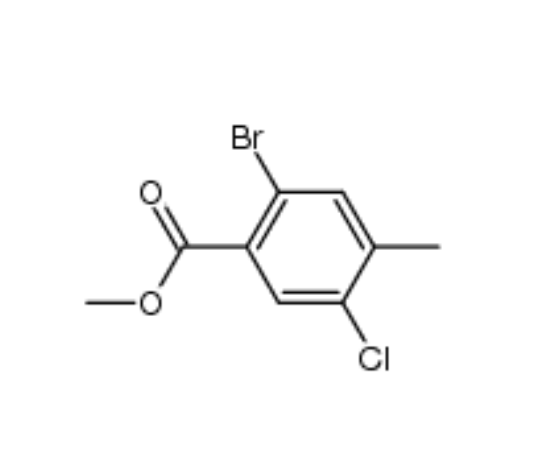 2-溴-5-氯-4-甲基苯甲酸甲酯