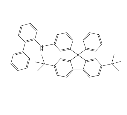 N-[1,1′-联苯]-2-基-2′,7′-双(叔丁基)-9,9′-螺二[9H-芴]-2-胺