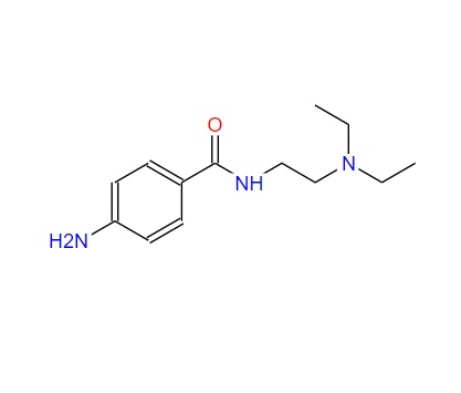 4-氨基-N-[2-(二乙基氨基)乙基]苯甲酰胺；51-06-9