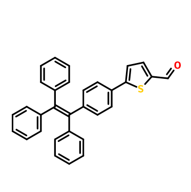 5-(4-(1,2,2-三苯基乙烯基)苯基)噻吩-2-甲醛