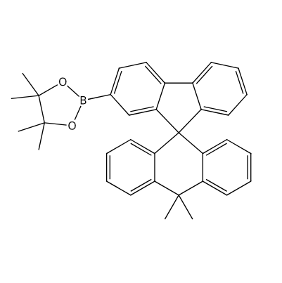 2-(10,10-二甲基螺[蒽-9(10H),9′-[9H]芴]-2′-基)-硼酸频哪醇酯