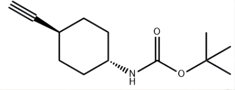 反式-1-(BOC-氨基)-4-乙炔基环己烷