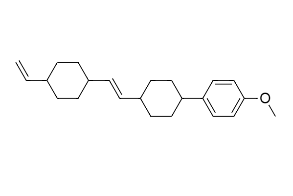 1-(4-甲氧基苯基环己基)-2-(4-乙烯基环己基)乙烯
