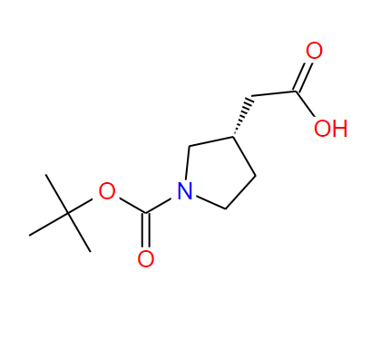 (S)-N-Boc-3-四氢吡咯乙酸；204688-61-9