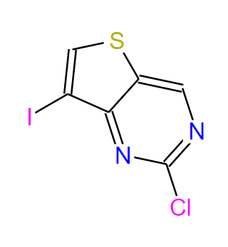2-氯-7-碘噻吩并[3,2-D]嘧啶；1152475-40-5