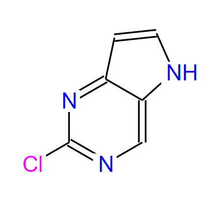 2-氯-5H-吡咯并[3,2-D]嘧啶；1119280-66-8
