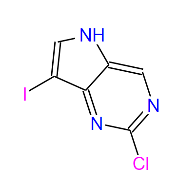 2-氯-7-碘-5H-吡咯并[3,2-D]嘧啶；1152475-50-7