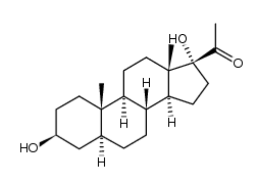 3-beta,17-alpha-dihydroxy-5-alpha-pregnan-20-one