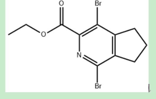 1,4-二溴-6,7-二氢-5H-环戊[c]吡啶-3-羧酸乙酯