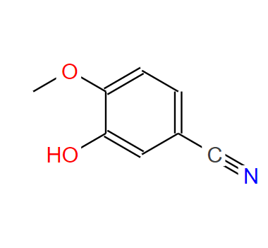 3-羟基-4-甲氧基苯腈；52805-46-6