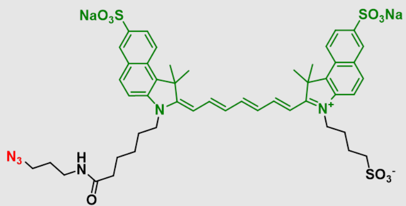 diSulfo-ICG-Azide二磺酸-吲哚菁绿-叠氮