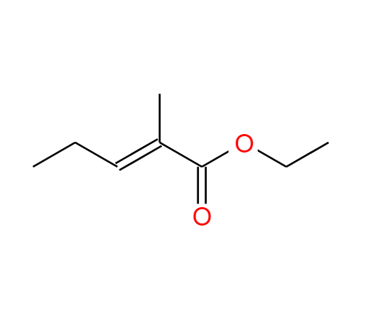 (E)-2-甲基戊-2-烯酸乙酯