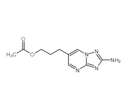 3-(2-氨[1,2,4]三唑并[1,5-A]嘧啶-6-基)-丙基 乙酸酯
