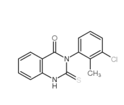 3-(3-氯-2-甲基苯基)-2-硫烷基-3,4-二氢喹唑啉-4-酮