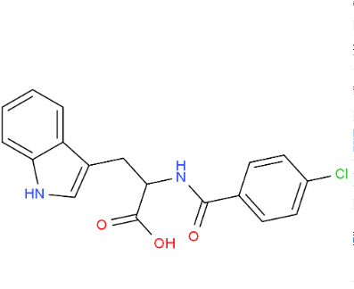 N-(4-氯苯甲酰)-L-色氨酸