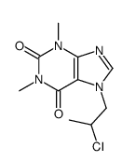 7-(2-chloropropyl)-3,7-dihydro-1,3-dimethyl-1H-purine-2,6-dione