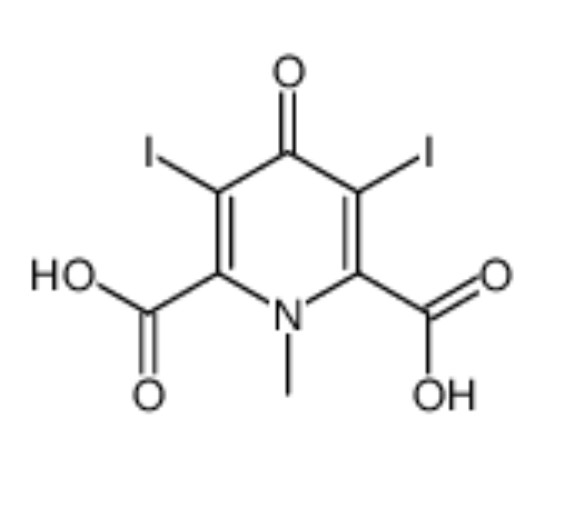 1,4-dihydro-3,5-diiodo-1-methyl-4-oxopyridine-2,6-dicarboxylic acid