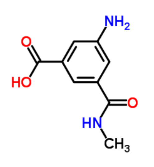 3-氨基-5-羧基-N-甲基苯甲酰胺