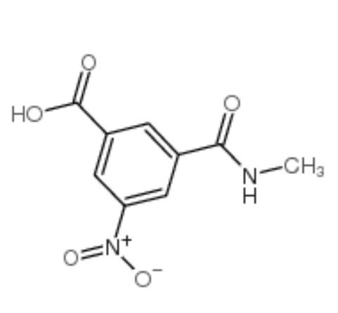 3-羧基-5-硝基-N-甲基苯甲酰胺
