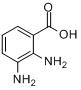 CAS:603-81-6_2,3-二氨基苯甲酸的分子结构