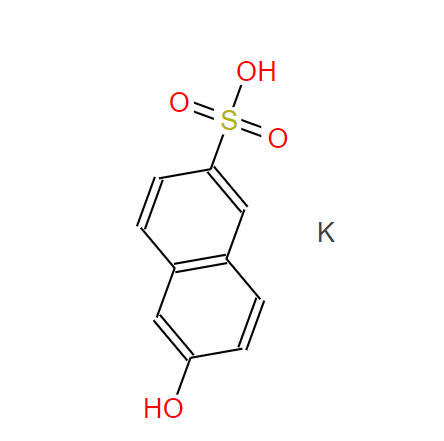 833-66-9；2-萘酚-6-磺酸钾
