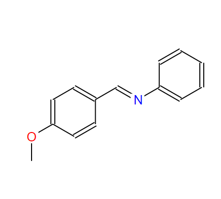 836-41-9；N-(4-甲氧基苯亚甲基)苯胺