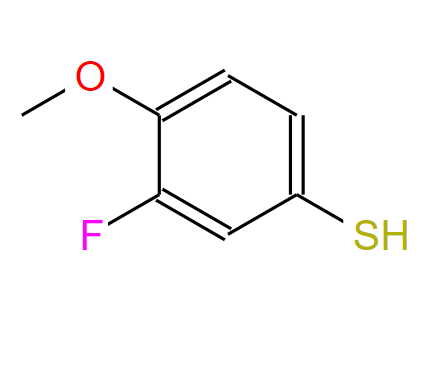 3-氟-4甲氧基苯硫酚；89818-27-9