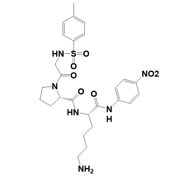 N-p-Tosyl-Gly-Pro-Lys-pNA (acetate) 88793-79-7.png