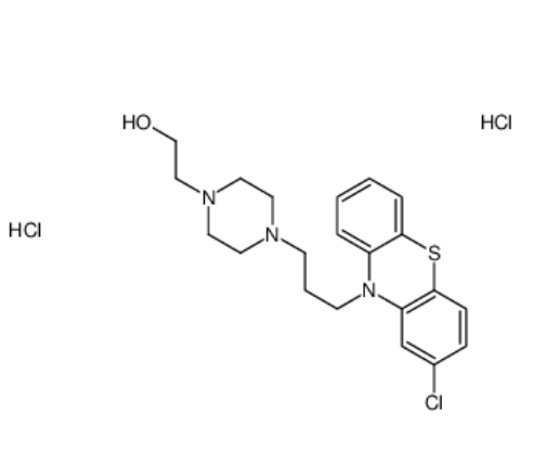 4-[3-(2-chloro-10H-phenothiazin-10-yl)propyl]piperazine-1-ethanol dihydrochloride