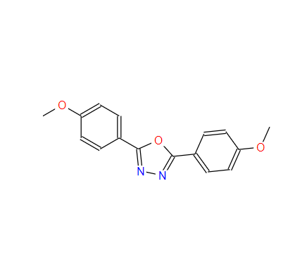 846-70-8；2,5-bis(4-methoxyphenyl)-1,3,4-oxadiazole