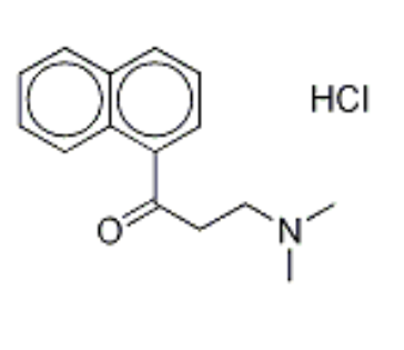 3-(二甲基氨基)-1-(萘-1-基)-1-丙酮盐酸盐；5409-58-5