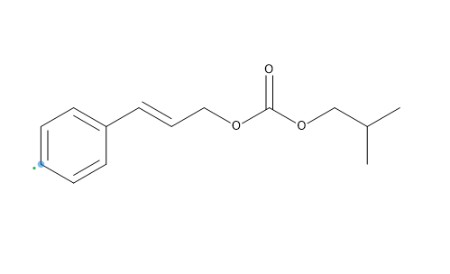 Carbonic acid, 2-methylpropyl 3-phenyl-2-propen-1-yl ester