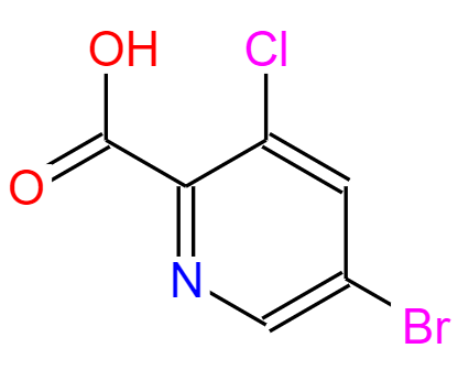 2-羧酸-3-氯-5-溴吡啶